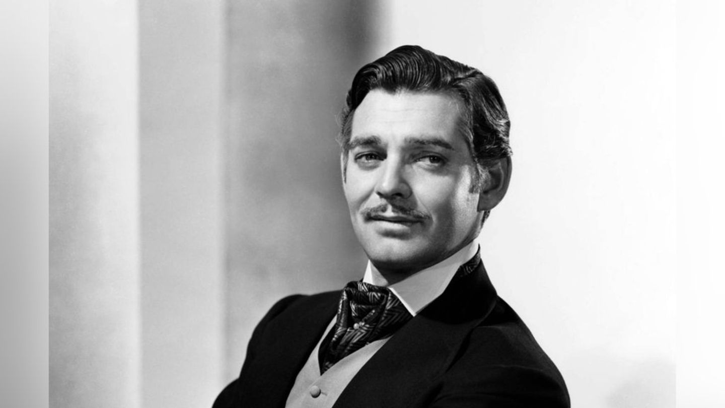 Clark Gable in seiner denkwürdigen Rolle als Rhett Butler in "Vom Winde verweht".