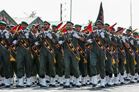 Soldaten der Iranischen Revolutionsgarden