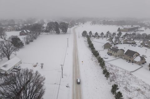 Vielerorts gab es in den USA massive Schneefälle. Foto: Walter G. Arce Sr./ASP via ZUMA Press Wire/dpa