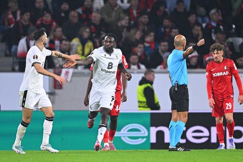 Basel-Profi Philip Otele trifft gegen Freiburg. (Archivbild) Foto: Tom Weller/dpa