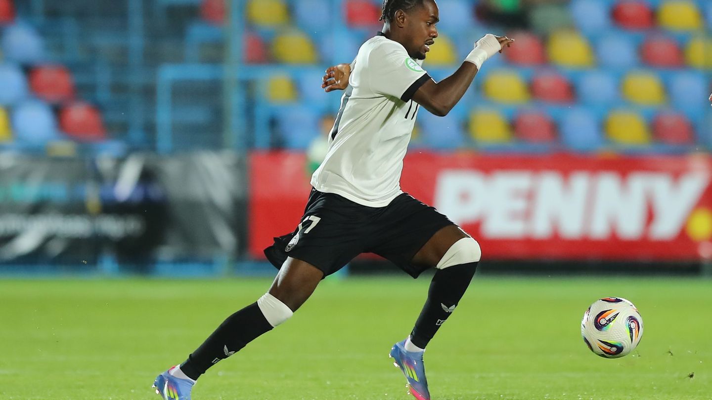 Charles Herrmann verlässt Borussia Mönchengladbach. (Archivbild) Foto: Stefan Constantin/dpa