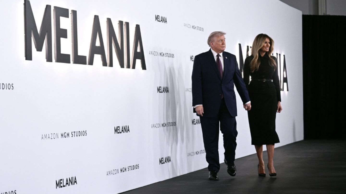 Donald und Melania Trump am 29. Januar in Washington