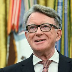 Mandelson 2025 im Oval Office