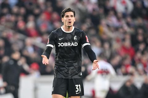 Blieb in Stuttgart harmlos: Freiburgs Stürmer Igor Matanovic. Foto: Harry Langer/dpa