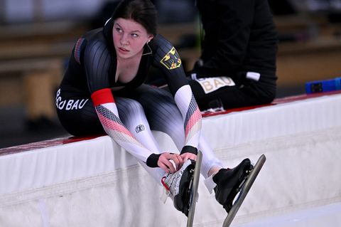 Josephine Schlörb: Ihr Schuhe mit Statements gegen Hass und Diskriminierung sind bei Olympia untersagt. (Archivbild) Foto: Peter
