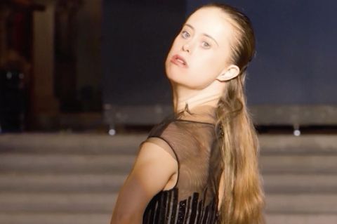 Chelsea Werner bei der New York Fashion Week