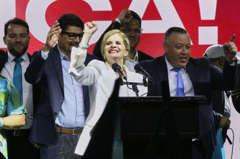 Laura Fernández war als klare Favoritin ins Rennen gegangen. Foto: Carlos Borbon/AP/dpa