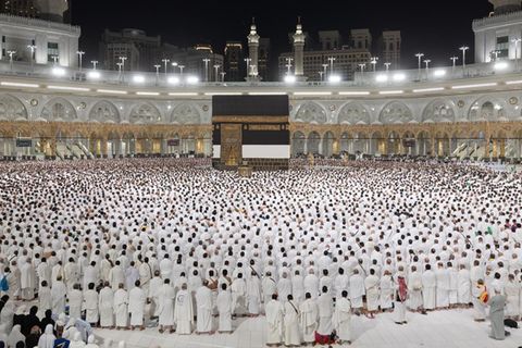 Der Hadsch ist eine wichtige religiöse Pflicht für Muslime. Foto: Saudi Press Agency/APA Images via ZUMA Press Wire/dpa