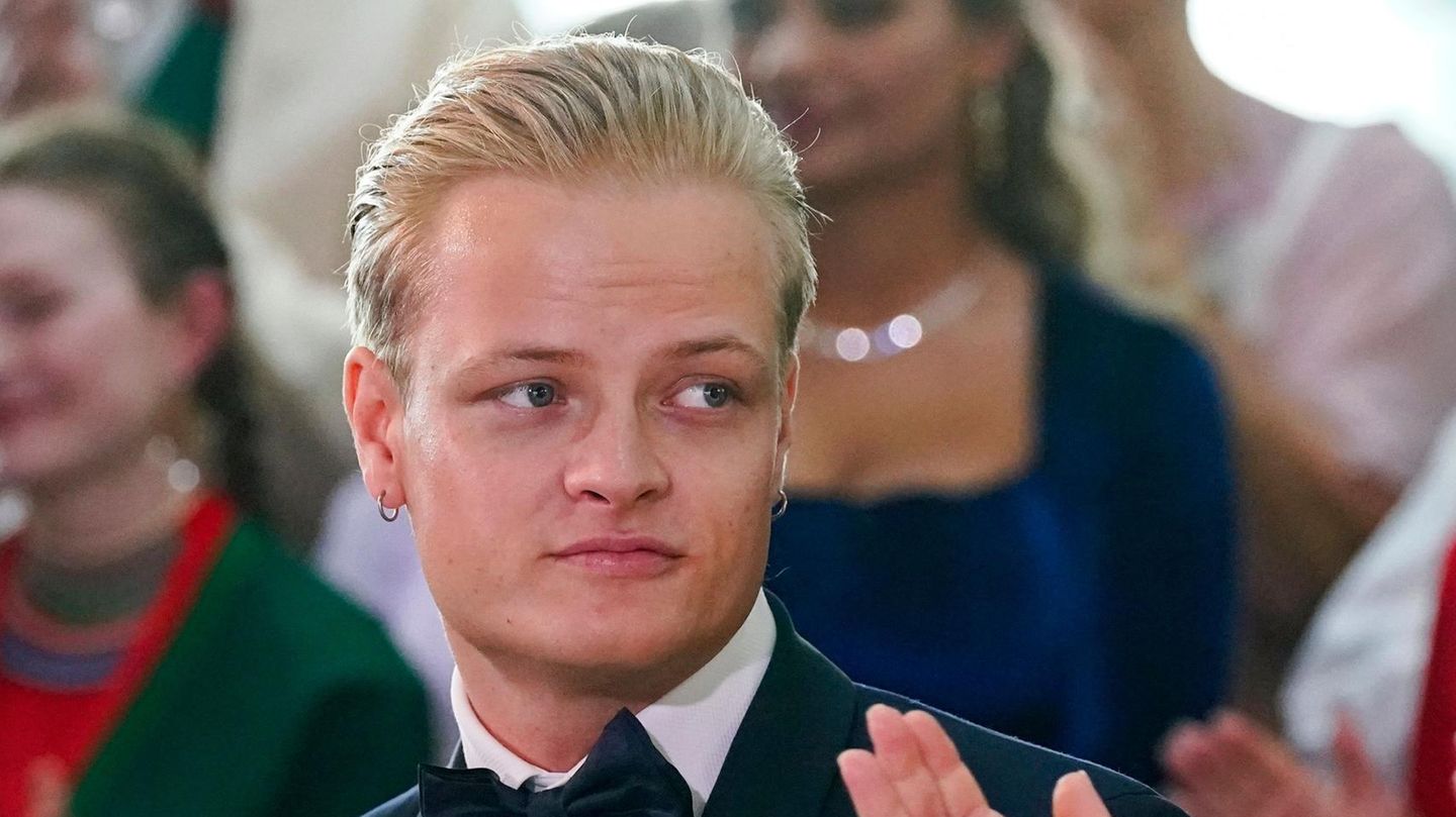 Marius Borg Høiby und die norwegische Kronprinzessin Mette-Marit in Oslo