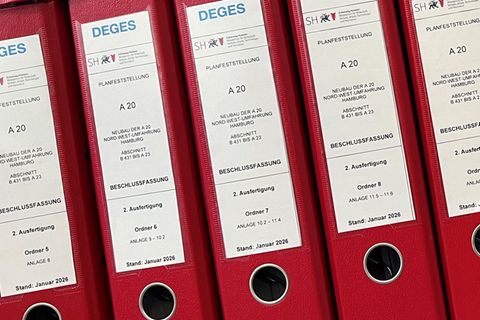 Für einen weiteren Abschnitt der A20 gibt es nun einen Planfeststellungsbeschluss. Foto: André Klohn/dpa