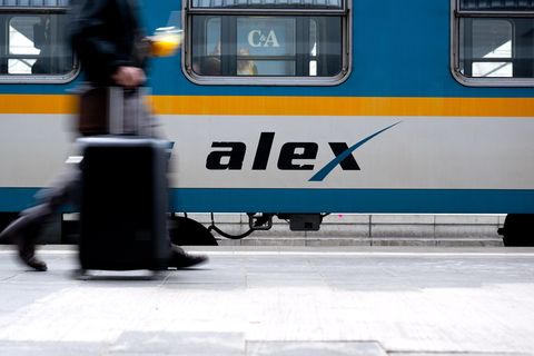 Ein "Alex"-im Münchner Hauptbahnhof. (Archiv) Foto: Sven Hoppe/dpa