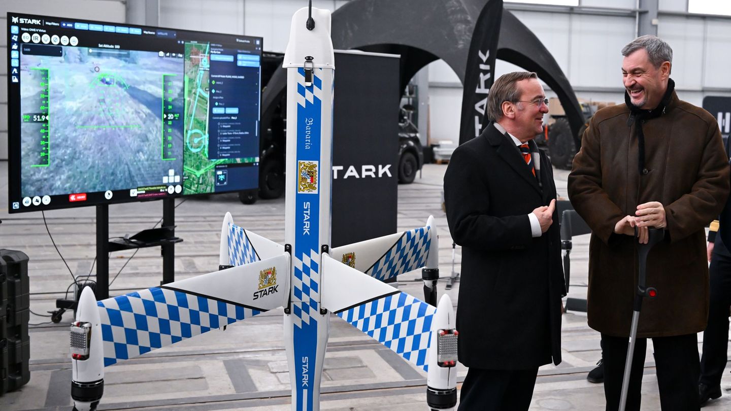 Verteidigungsminister Boris Pistorius (SPD) und Ministerpräsident Markus Söder (CSU) eröffneten ein Innovationszentrum der Bunde