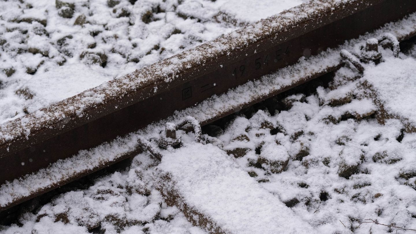 Kälte kann eine Ursache sein, dass Schienen brechen. (Symbolbild) Foto: Stefan Sauer/dpa