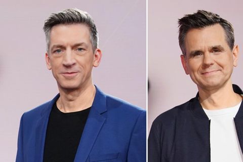 Der alte und der neue Moderator: Steffen Hallaschka (l.) scheidet bei der Sonntagsausgabe von "stern TV" aus, Redaktionsleiter
