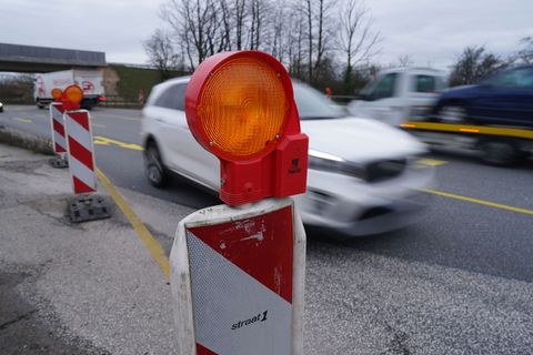 In Schleswig-Holstein gibt es in diesem Jahr reichlich Baustellen. (Symbolbild) Foto: Marcus Brandt/dpa