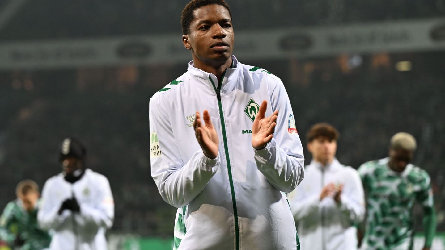 Geht vorerst in die französische 2. Liga: Werders Skelly Alvero (Archivbild). Foto: Carmen Jaspersen/dpa