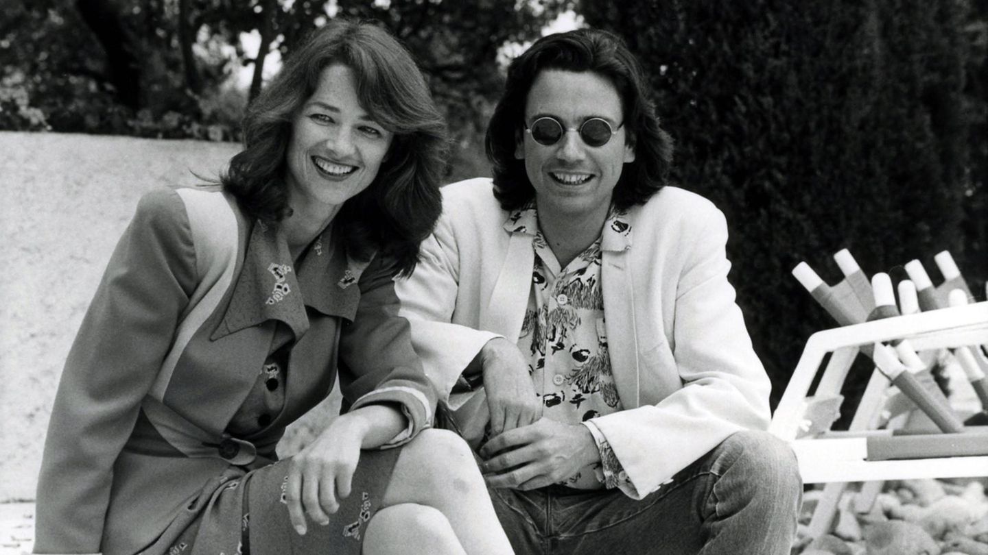 Charlotte Rampling und ihr Mann Jean-Michel Jarre