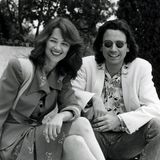 Charlotte Rampling und ihr Mann Jean-Michel Jarre