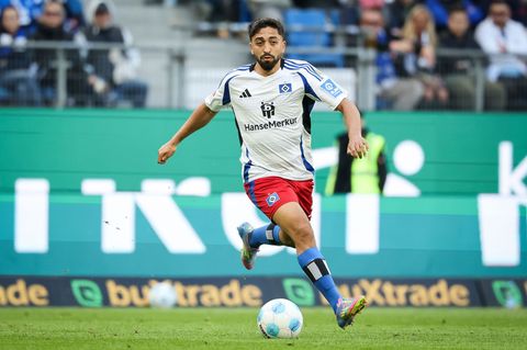 Immanuel Pherai wechselt vom HSV zum Zweitligisten SV Elversberg. Foto: Christian Charisius/dpa