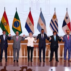 Gegen das Freihandelsabkommen gibt es Widerstände, doch das wird die Vereinbarung nach Einschätzung von Bundeskanzler Merz nicht