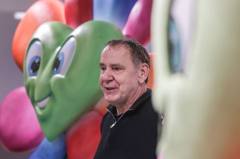 "Im Karneval nehmen wir alle Herrscher aufs Korn, auch die demokratisch legitimierten", sagt Künstler Jacuqes Tilly. (Archivbild