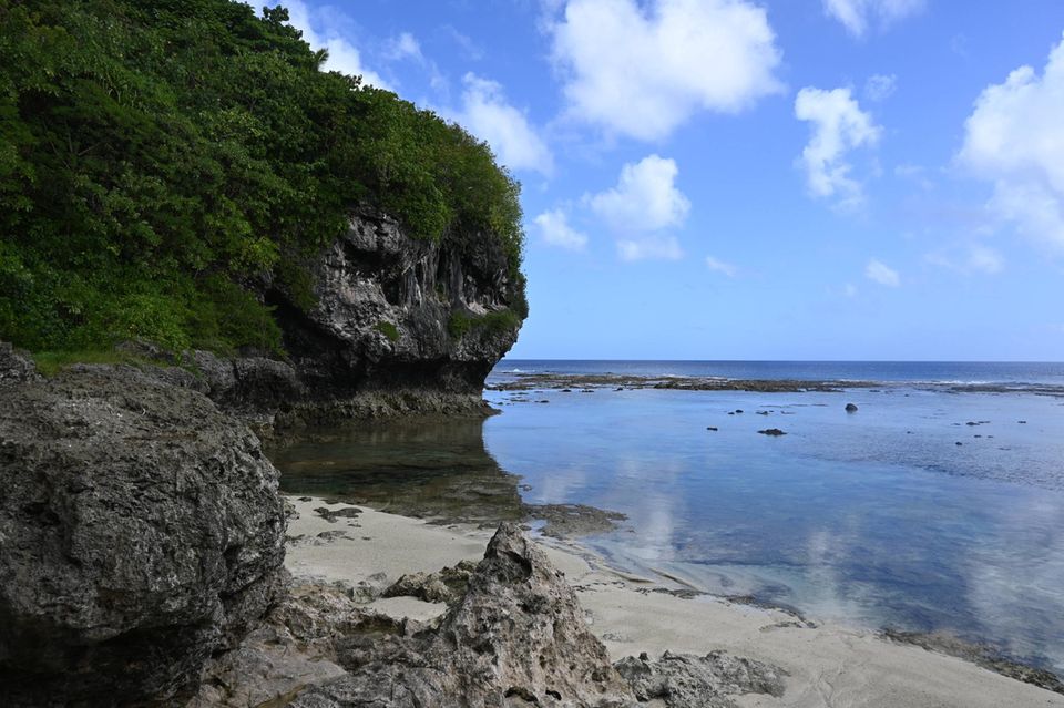 Das Utuko-Riff auf Niue