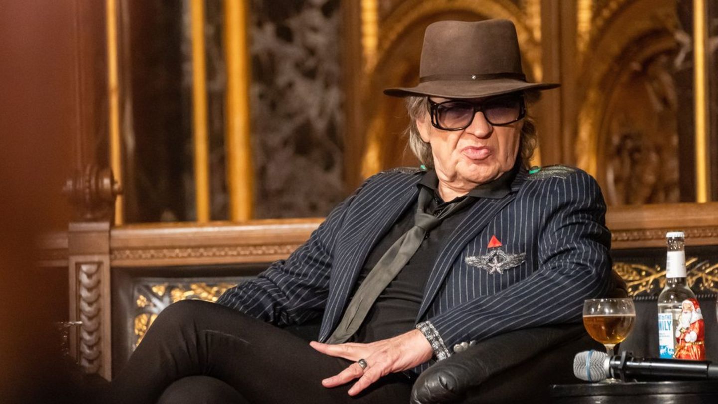 Udo Lindenberg feiert seinen 80. Geburtstag mit den Fans.