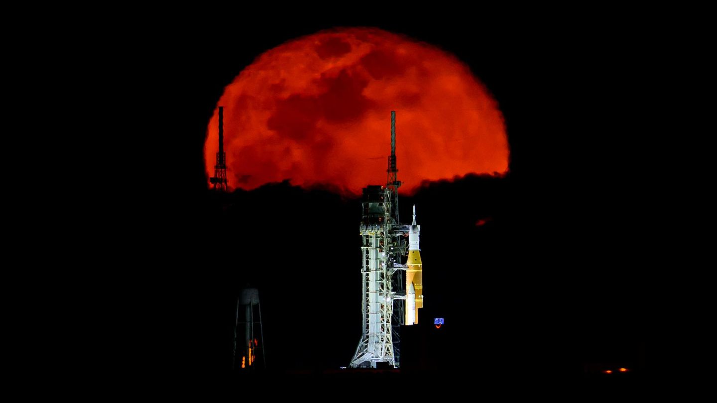 Startrampe 39B des Kennedy Space Center in Florida