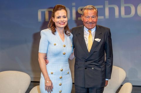 Bonita Grupp mit ihrem Vater Wolfgang Grupp