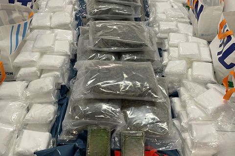 Mehrere Hundert Kilogramm Rauschmittel (Polizeifoto)