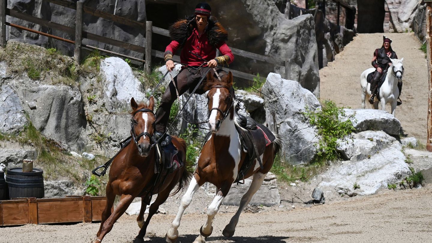 Sehr gute Reitkenntnisse werden vorausgesetzt. (Archivbild). Foto: David Hammersen/dpa