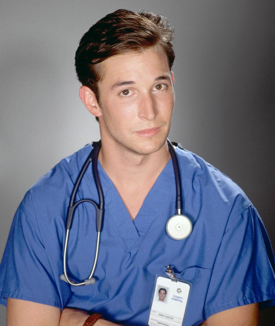 Noah Wyle als junger Arzt John Carter in der Serie "Emergency Room"