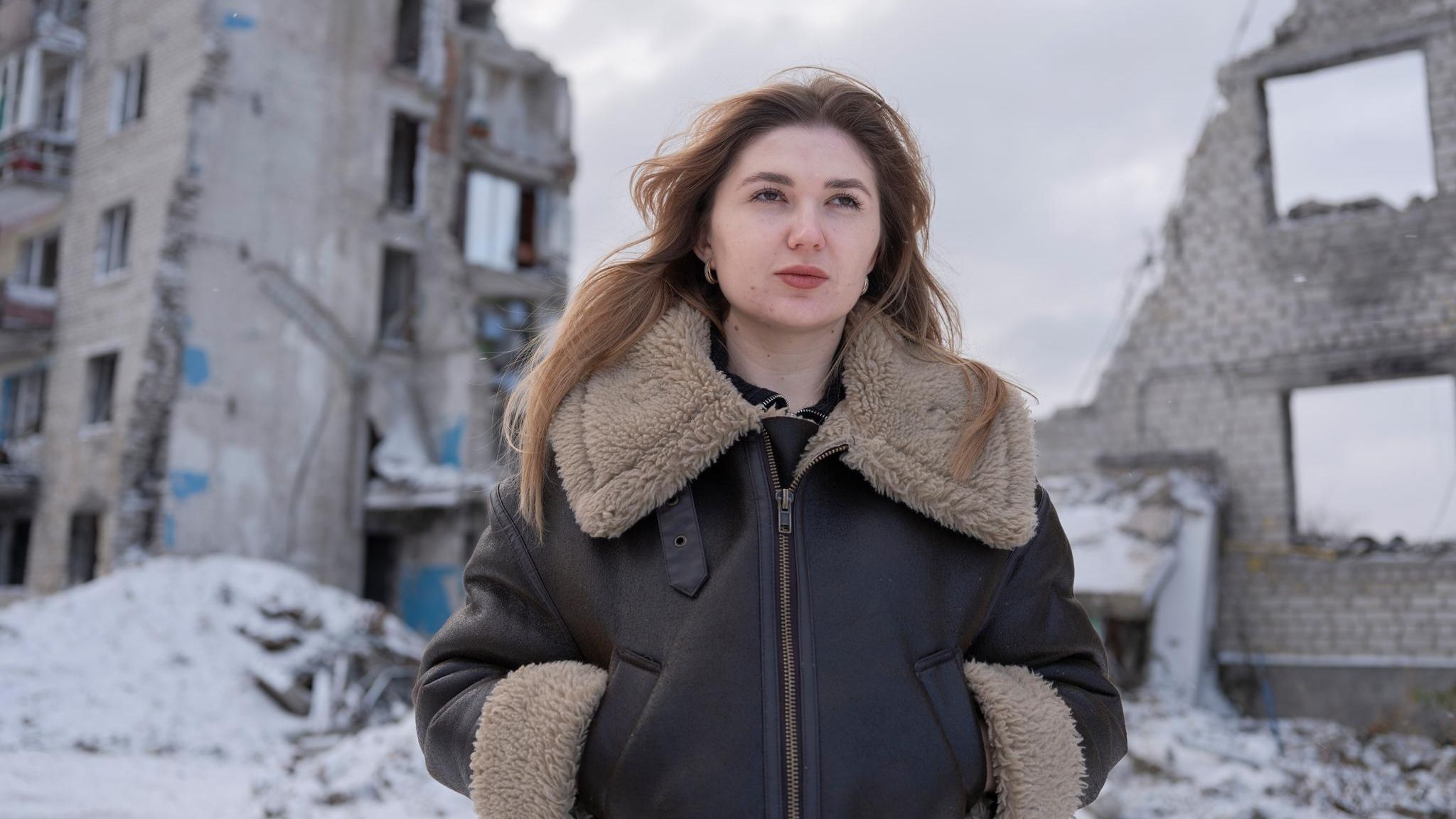 Die Ärztin Yulia Tatianchenko in der Ukraine