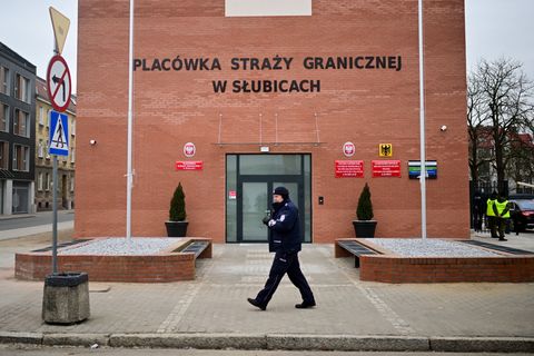 Neuer und größerer Standort: Das Gemeinsame Zentrum der deutsch-Polnische Polizei- und Zollzusammenarbeit ist von Swiecko in Pol