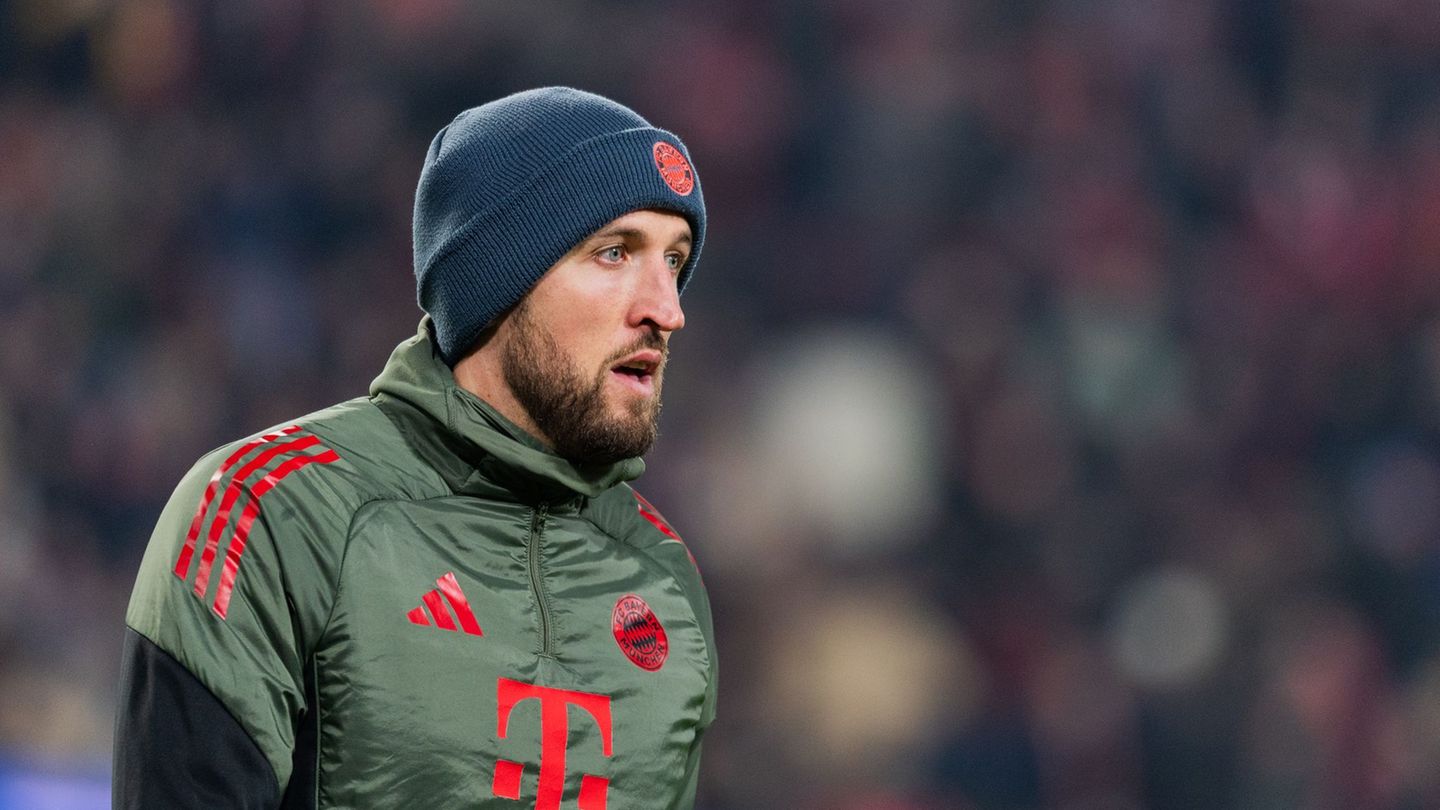 Harry Kane muss beim FC Bayern pausieren. (Archivbild) Foto: Rolf Vennenbernd/dpa