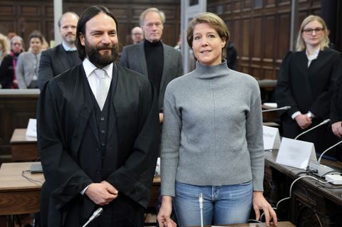 Christina Block sollte die Entführung ihrer eigenen Kinder beauftragt haben. Foto: Christian Charisius/dpa-Pool/dpa