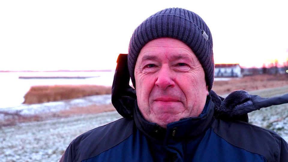 Heino Förste ist ehrenamtlicher Eisbeobachter für das BSH