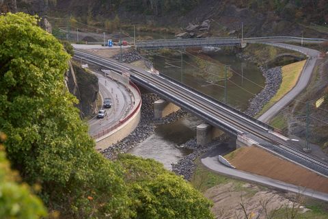 Der Wiederaufbau im Ahrtal kommt voran. (Archivbild) Foto: Thomas Frey/dpa