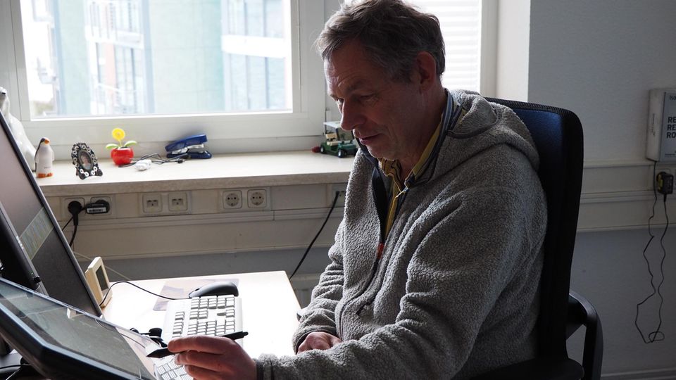 Am BSH in Rostock leitet Jürgen Holfort den Eisdienst