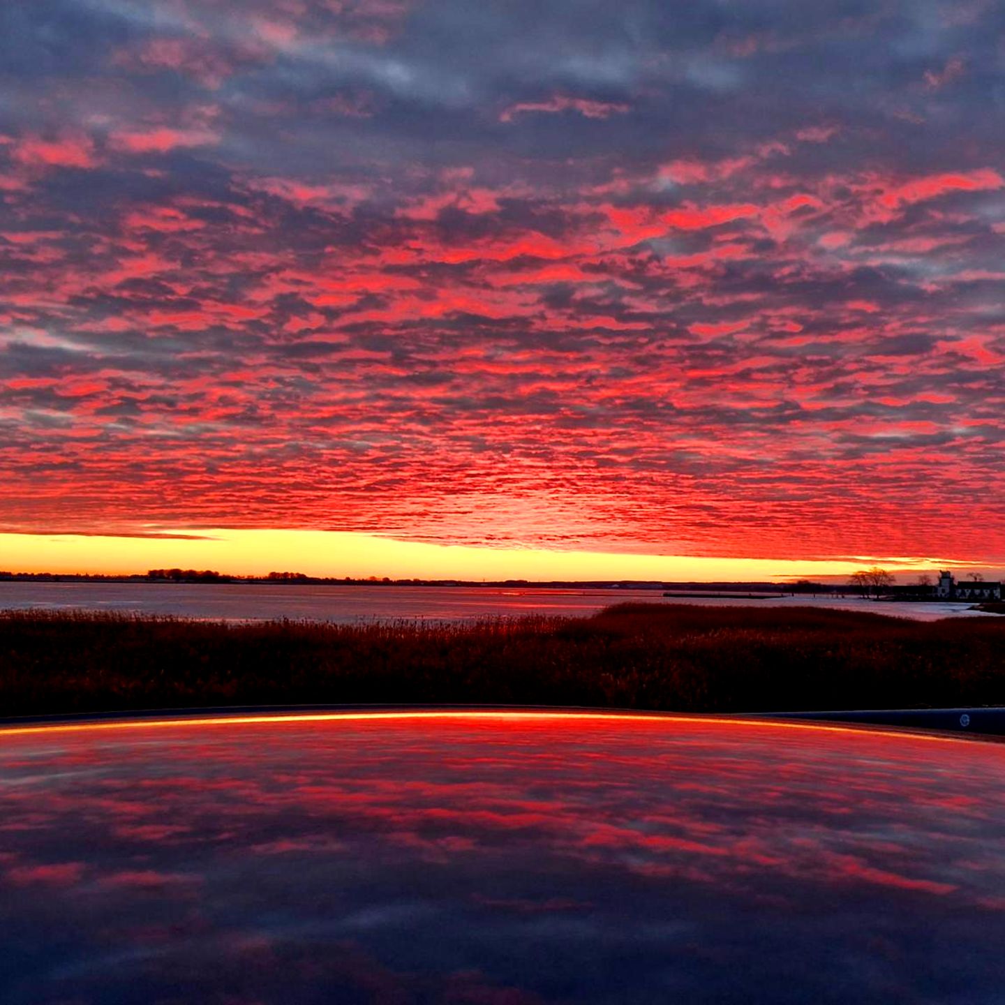 Der Sonnenaufgang an der Dänischen Wiek