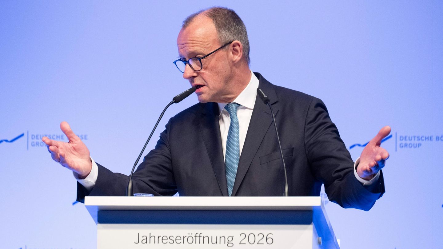 Friedrich Merz sprach bei der Deutschen Börse über Rente
