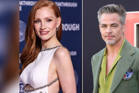 Jessica Chastain und Chris Pine - haben bislang noch nie gemeinsam an einem Film gearbeitet.