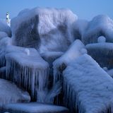 Eisschollen in Mecklenburg-Vorpommern