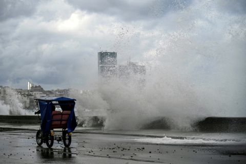 Kälte in Havanna, Kuba