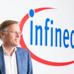 Infineon-Chef Jochen Hanebeck bekommt rund 230 neue Mitarbeiter. Foto: Peter Kneffel/dpa