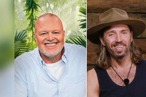 Der eine steckt wirklich, der andere zumindest virtuell im Dschungel: Stefan Raab (l.) und Gil Ofarim.