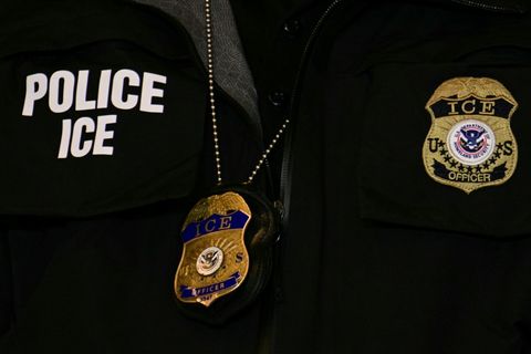 Abzeichen der US-Einwanderungsbehörde ICE