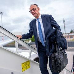 Drei Länder in drei Tagen: Merz bereist erstmals als Kanzler die Arabische Halbinsel. (Archivfoto) Foto: Michael Kappeler/dpa