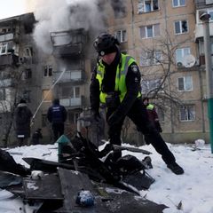 Die Energieversorgung in Charkiw ist genauso schwer beschädigt wie in Kiew. Foto: Andrii Marienko/AP/dpa