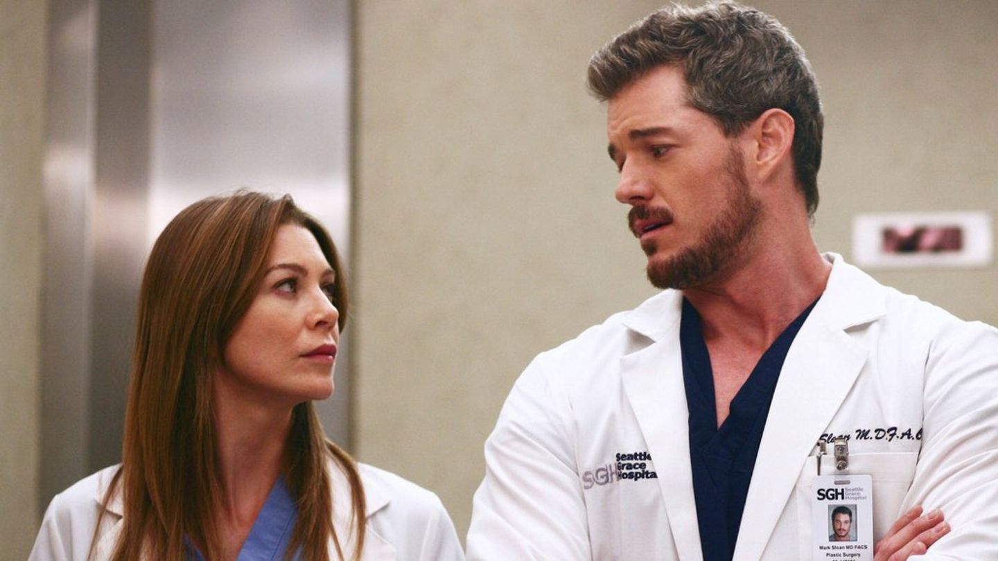Ellen Pompeo und Eric Dane spielten sieben Jahre lang zusammen bei "Grey's Anatomy".